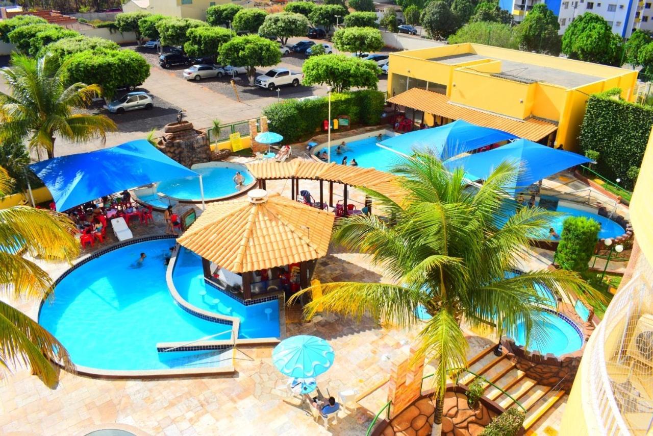 Flat Para Temporada Perto Singapura Shopping Com 7 Piscinas, Bar Molhado, Restaurante - A 3 Min Centro De Caldas Novas! Exteriör bild